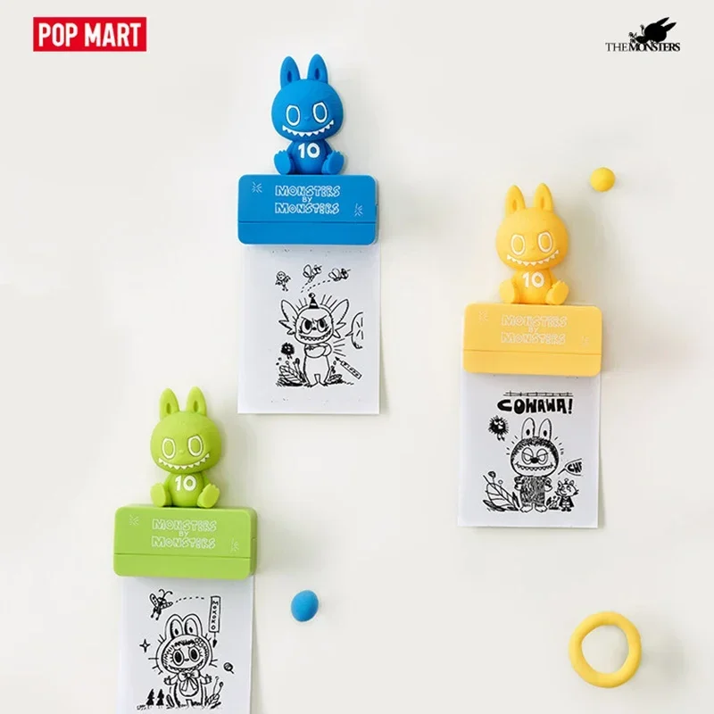 

POPMART Labubu THE MONSTERS Серия к 10-летию: Слепая коробка-сюрприз, оригинальные игрушки, куклы, аниме-фигурки, украшения