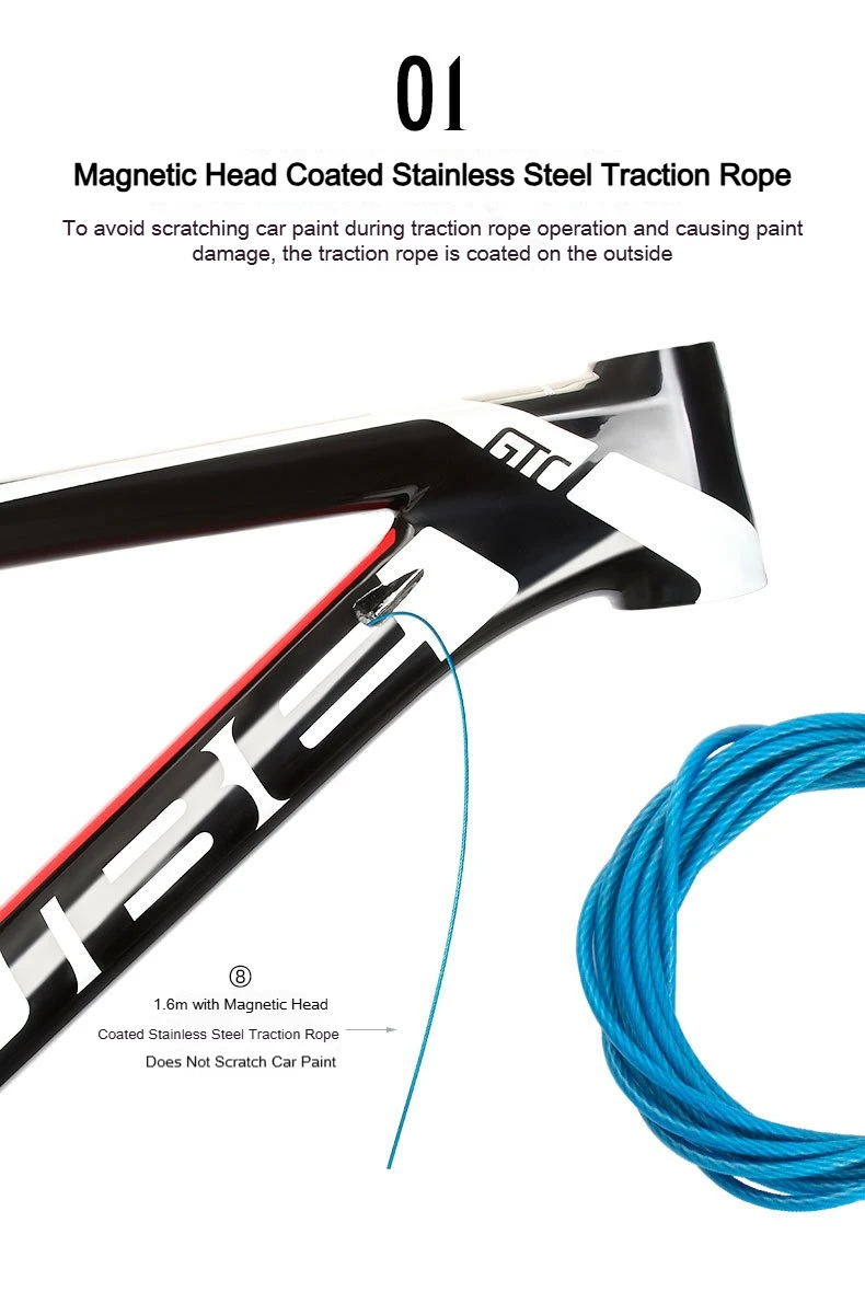 TOOPRE Fahrrad-Innenkabel-Führungswerkzeug für MTB- und Rennräder, Magnetisches Kabel-Einführungsgerät, Tragbares Fahrrad-Reparaturset – Detail 7