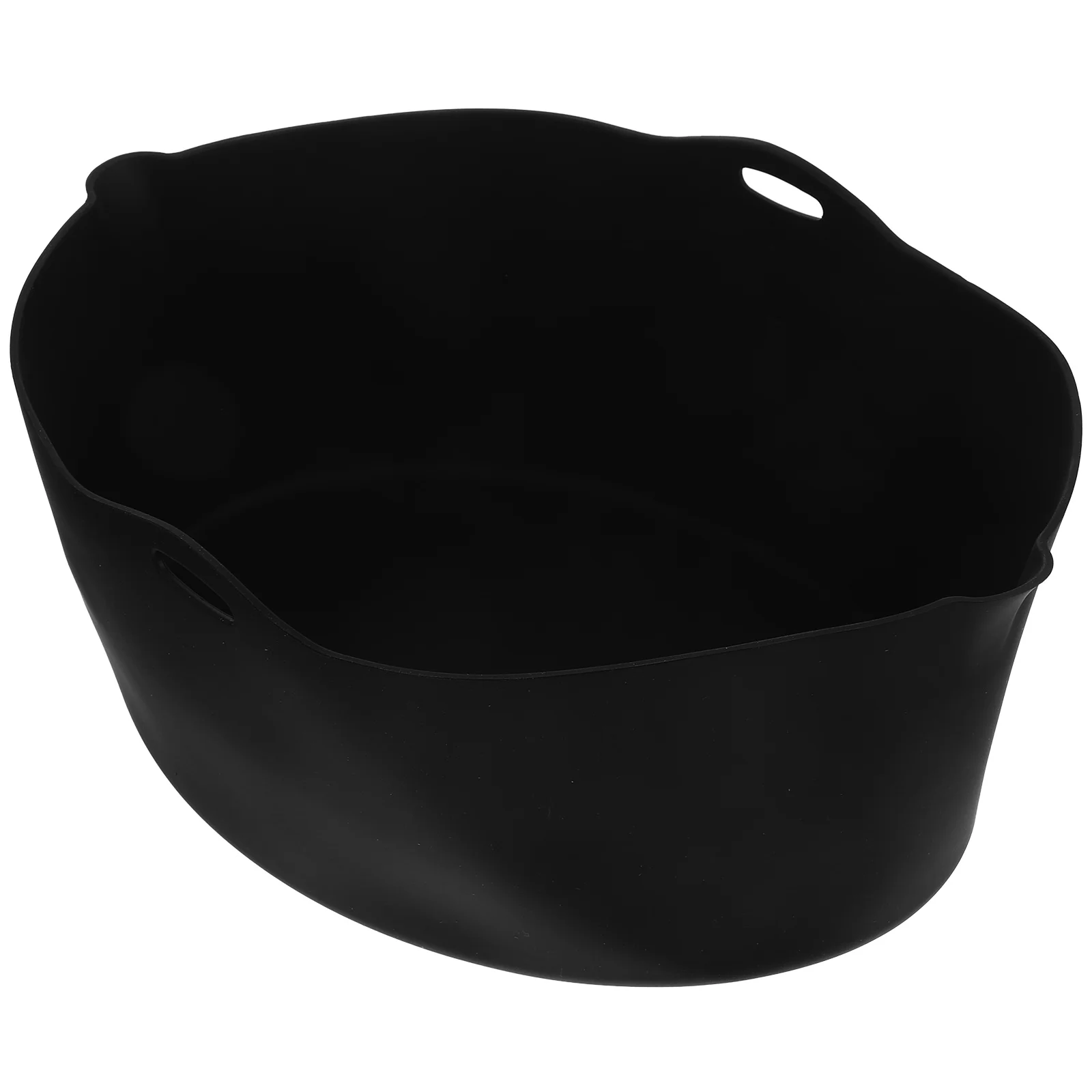 Silicone Slow Cooker Liner Food Grade 7QT Black Reusable Kitchen Insert Divider Easy Clean High Temp Resistant MultiUse Cooker