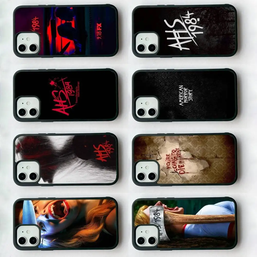 American Horror Story AHS 1984 For IPhone 17 16 15 14 13 12 11 Mini Pro Max Plus PC+TPU Back Phone Cover