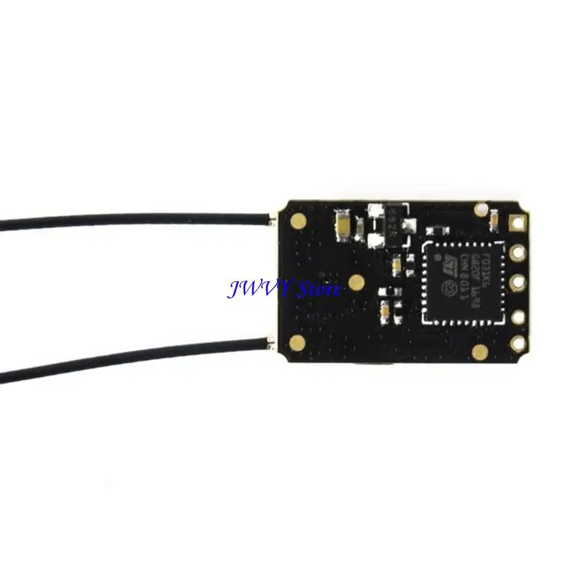 573A High Performances R81 V2 8 Channel Receiver Supports D8 D16 SFHSS Formats For FPV Racing