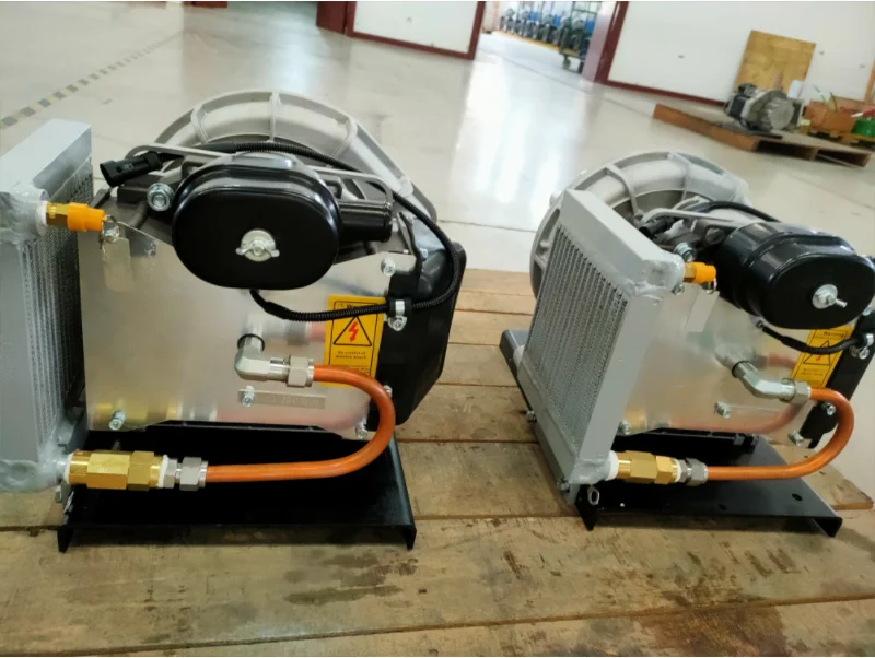Oil Free Scroll Vehicle Mounted Air Compressor for New Energy Electric Bus Braking