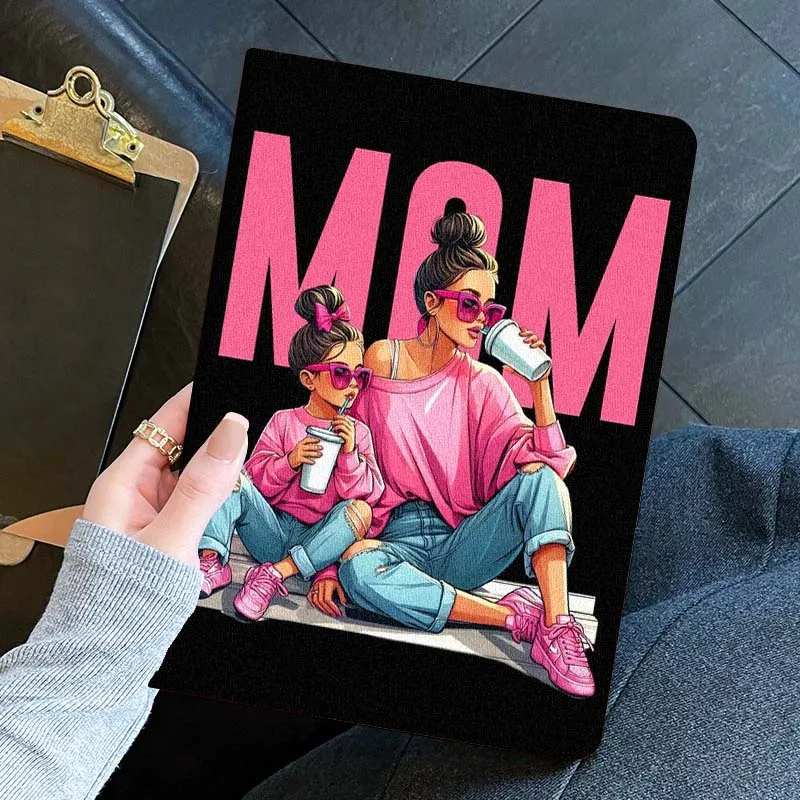 capa-para-tablet-com-estampa-de-mae-de-menina-para-ipad-pro-air-mini-11-1-2-3-4-5-6-7-7ª-geracao-129-13-79-83-m3-m4-polegadas