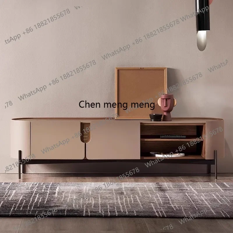 

D150Nordic Designer Tv Stands Living Room Modern Luxury Salon Storage Console Tv Table Retro Movies Muebles Para Tv Unique Furni