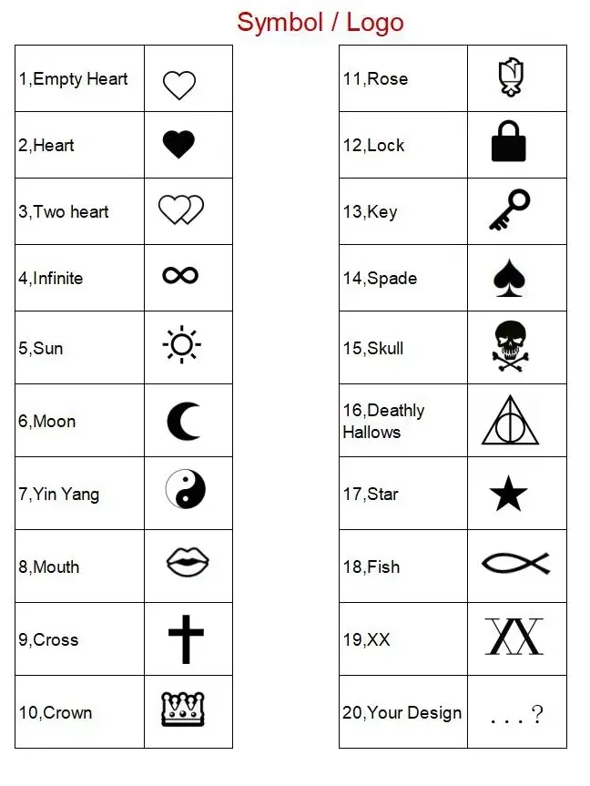 Engraving fee For Date/ Name/ Pattern / Logo Design Laser Lettering ,Don't include the ring/necklace