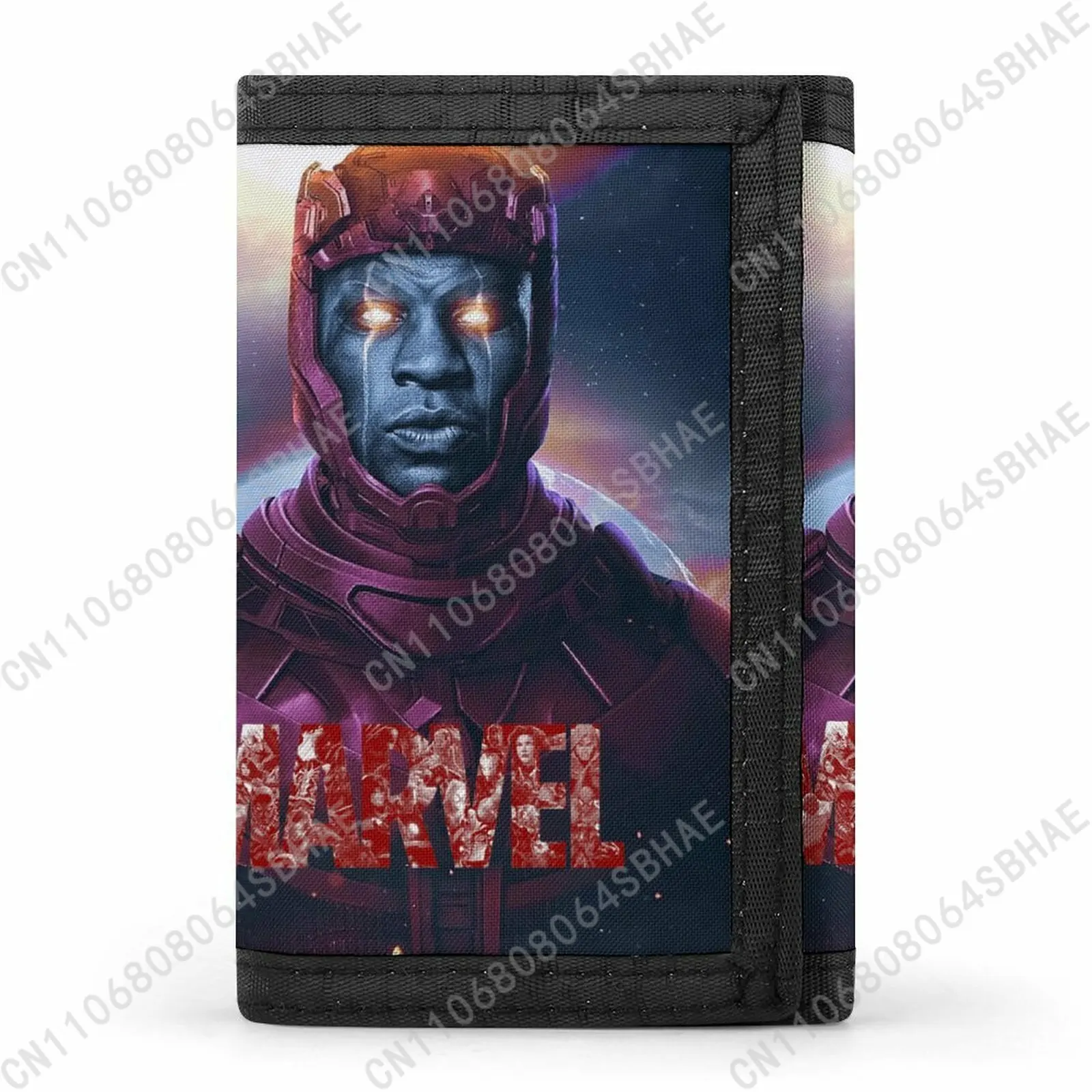 

Marvel Kang Tri Fold Wallet Teenage Girls Boys Slim 3 Fold Card Personalized Pattern Purse School Daily Use Cosplay