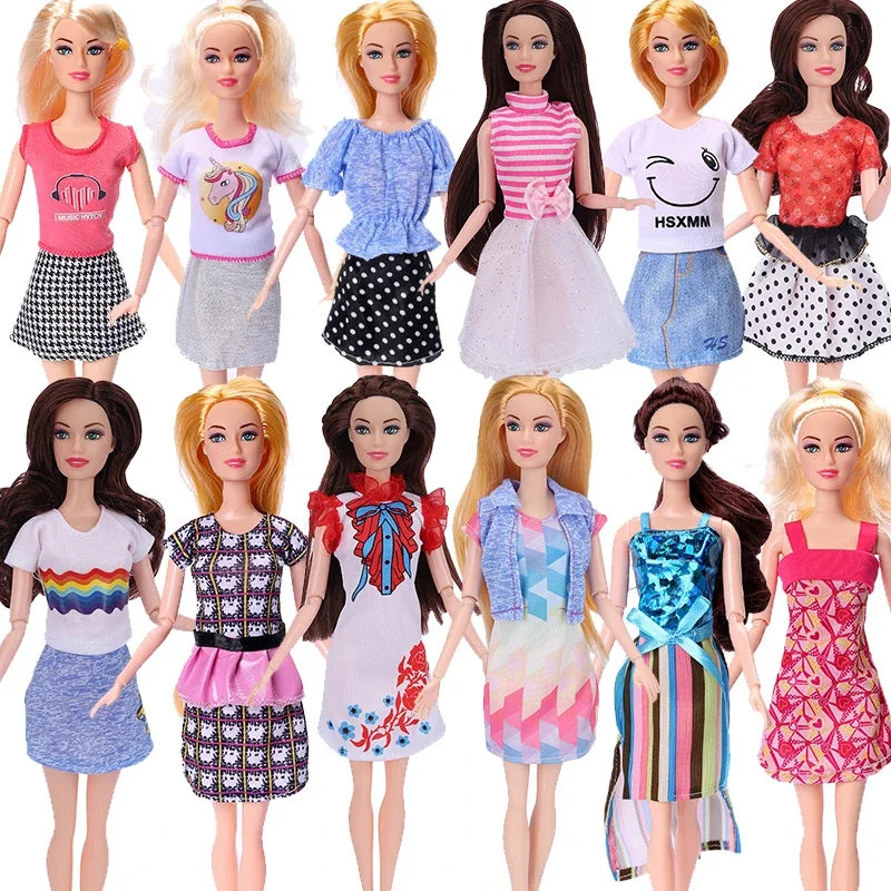 1-шт-современное-модное-платье-с-принтом-для-куклы-1-6-одежда-городской-повседневный-костюм-одежда-юбка-игрушки-для-маленьких-девочек-аксессуары-костюм