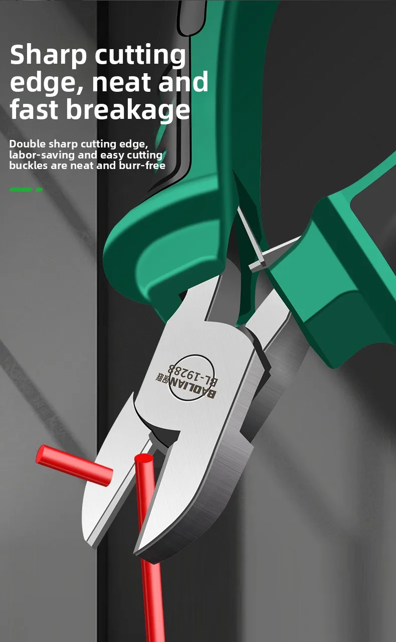 5-Zoll Mini-Multifunktionszange, Elektriker-Spezialzange, Spitzzange, Kleine Handgefertigte Industriequalität-Spannzange – Detail 4