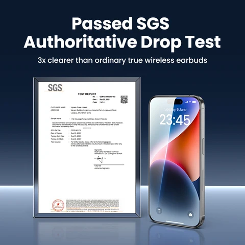 UGREEN Защитная пленка для iPhone 12-17 Pro Max, закаленное стекло, 2 шт. — изображение товара