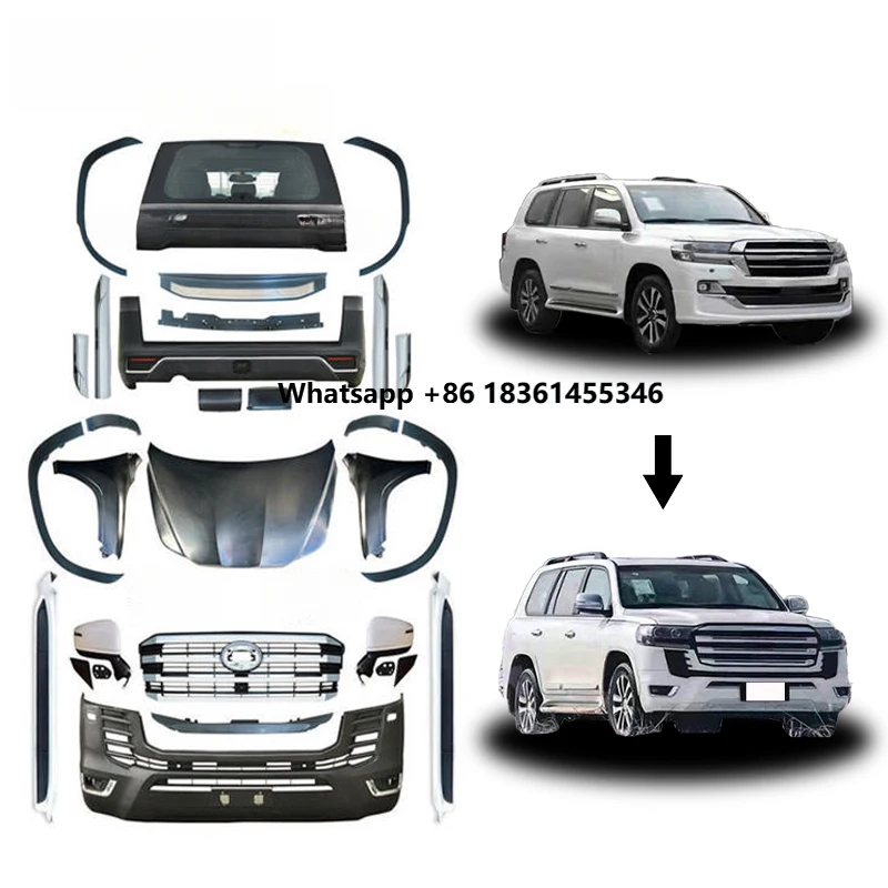 

Премиальные автомобильные аксессуары: новый обвес Val Bodykit для LC200 (2008-2021) — комплект для переоборудования в модель LC300 GR, высокое качество