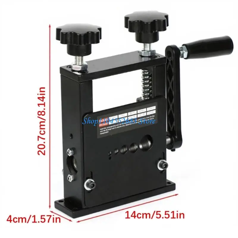 Y6GD Double Mode Cable Stripper Combining Hand Operated Crank and Electric Power Connection for Precise Wire Processing