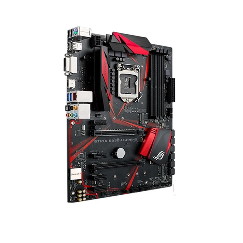 For Intel B250 ROG STRIX B250H GAMING motherboard Used original LGA1151 LGA 1151 DDR4 64GB USB2.0 USB3.0 SATA3 Desktop Mainboard