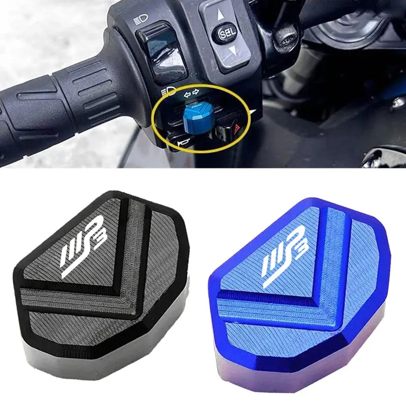 Interruptor de señal de giro para motocicleta, accesorios de tapa de interruptor para Piaggio MP3300 MP3500 MP3 250 300 500 HPE Sport Scooter
