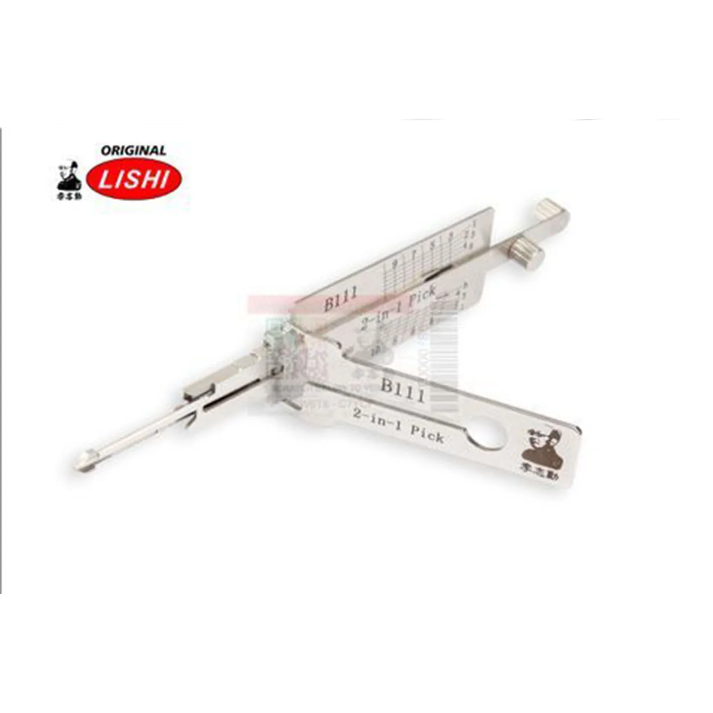 LISHI Auto. Pick - FOR GM Group - Suits Keyways OEM (B111) with Z-Keyway (Warded) - DR Only *Anti - Glare*