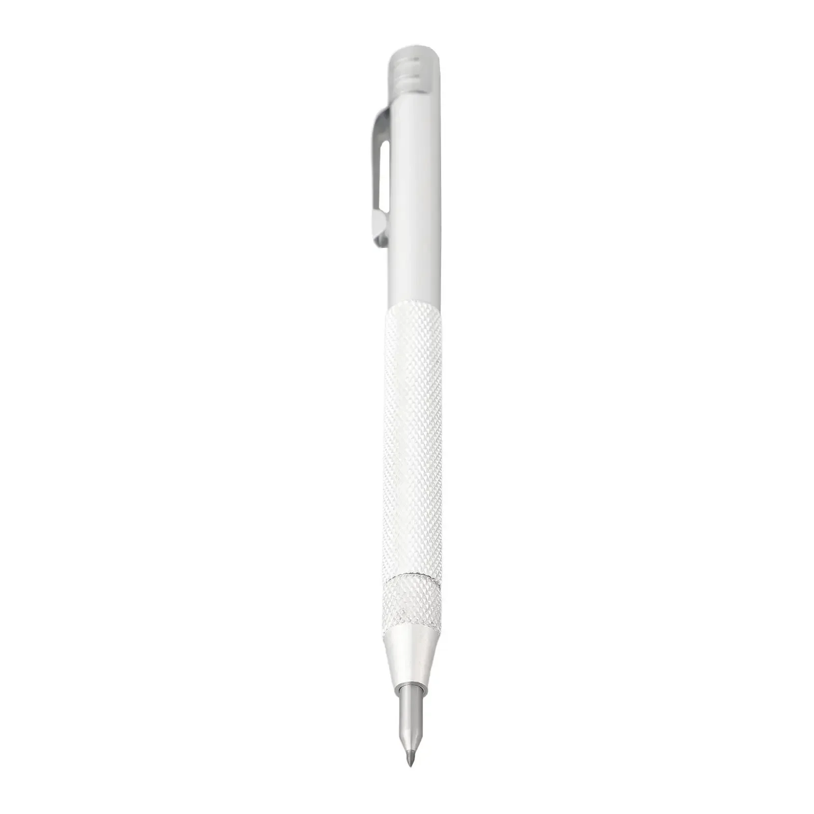 Pluma Scriber de repuesto de acero inoxidable, herramientas manuales, imán de estilo bolígrafo práctico, aluminio de 14cm para grabado de chapa de
