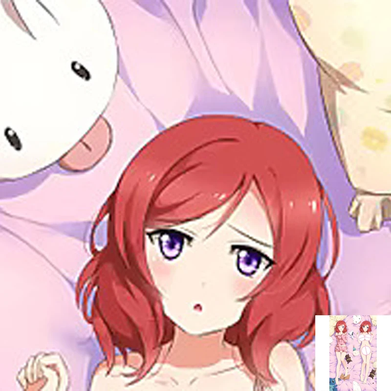 

Anime Dakimakura Pillow Case Fate Sexy and Busty Nishikino Maki Double-Sided Halloween Decoration