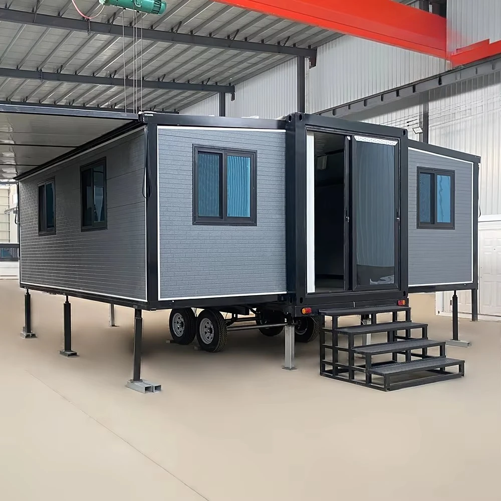 Customizable Trailer Homes, 20ft/40ft Mobile and Expandable Container Homes, Folding Offices, Custom Easy-to-install Tiny Homes