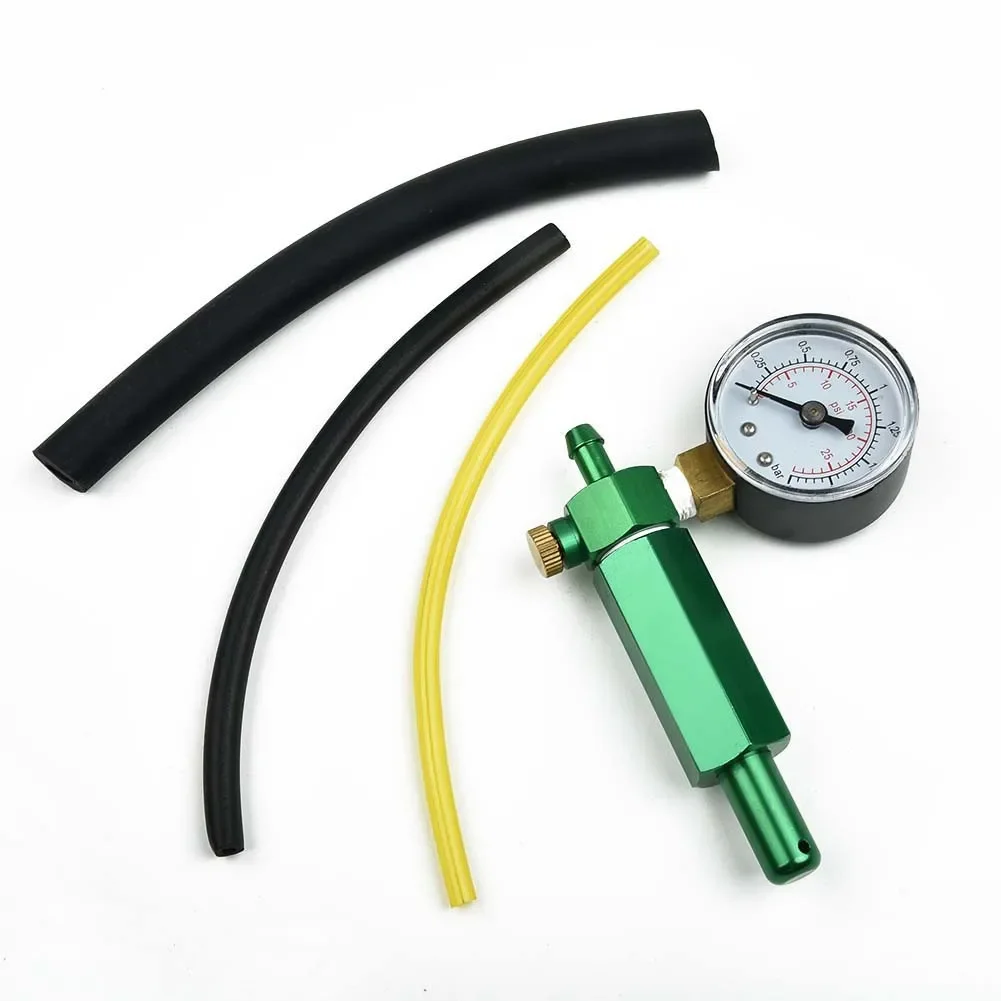 Tester Gauge Leak Carburetor Pressure Diagnostics Garden Lawn Mower Carburettor Pressure Tester Gauge Diagnostic Tool