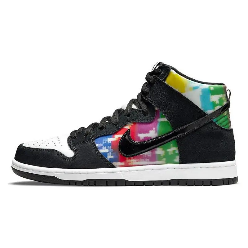 Nike SB Dunk High "TV Signal" Sneakers shoes CZ2253-100