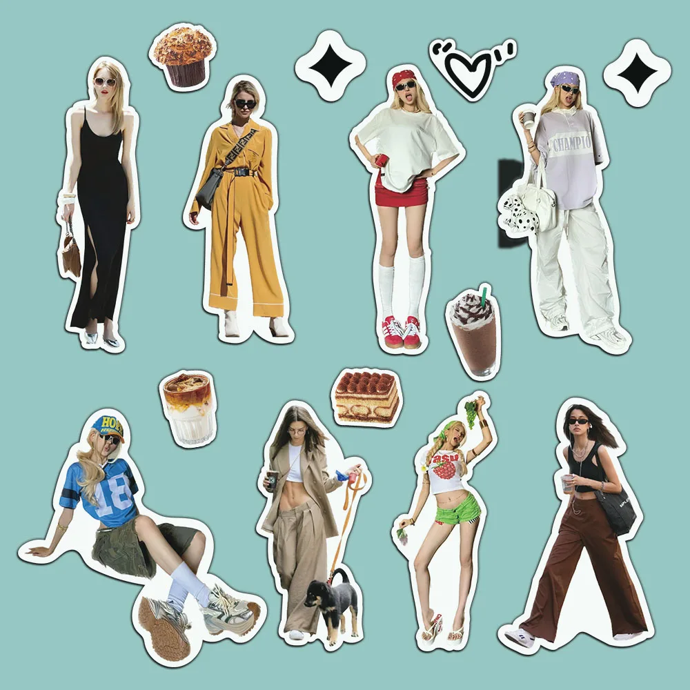 8 cute and Creative Holiday Sweetheart Stickers DIY desktop Stationery Cup Decor Stickers