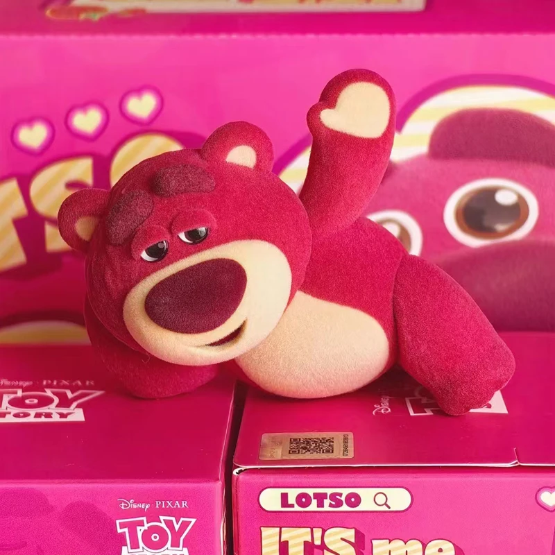 Wyrafinowany, odnowiony Disney Lotso Blind Box, Toy Story TO JA, modna figurka kolekcjonerska, ozdoba na biurko, popularny prezent
