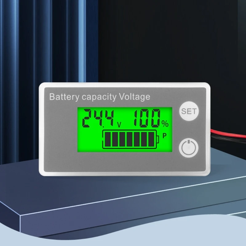 Zweidraht-Spannungsmesser, Batterie-VoltTester, Panel, VoltGauge, Voltmeter,