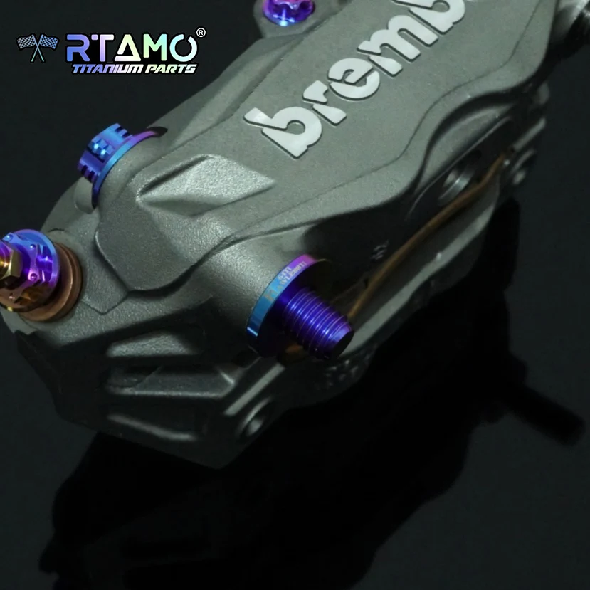 RTAMO Titan-Dichtscheibe M10x3/4/5/6/7/8/10/15/20 für Motorrad-Bremssattel 100mm C/C – Detail 4