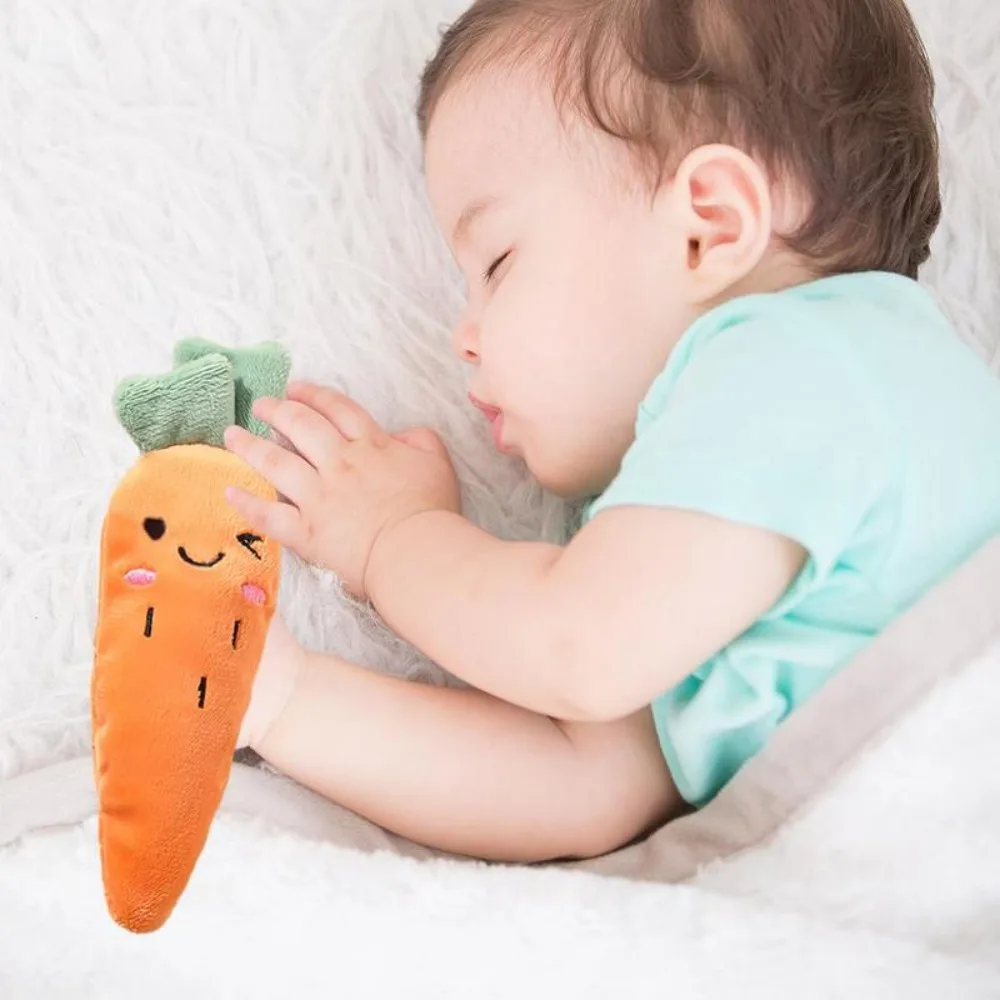 Cute 5.9inch Baby Comfort Doll Plush Anti-startle Hand Held Ring Doll Multi-color Bandage Calming Hand Grip Kids