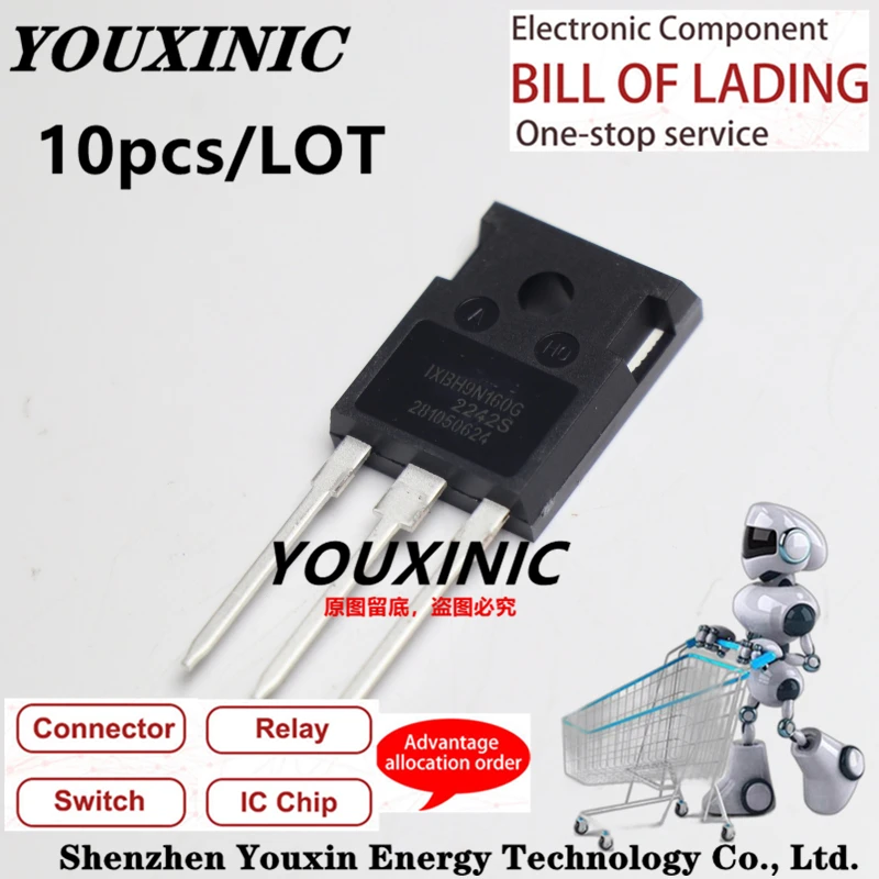 

YOUXINIC 100% new imported original IXBH9N160G 9A 1600V IXTQ74N20P 74A 200V IXTQ76N25T 76A 250V TO-247 power transistor