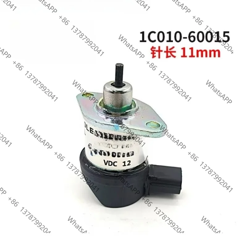 Flameout solenoid valve switch 17208-60016 D1105 engine excavator
