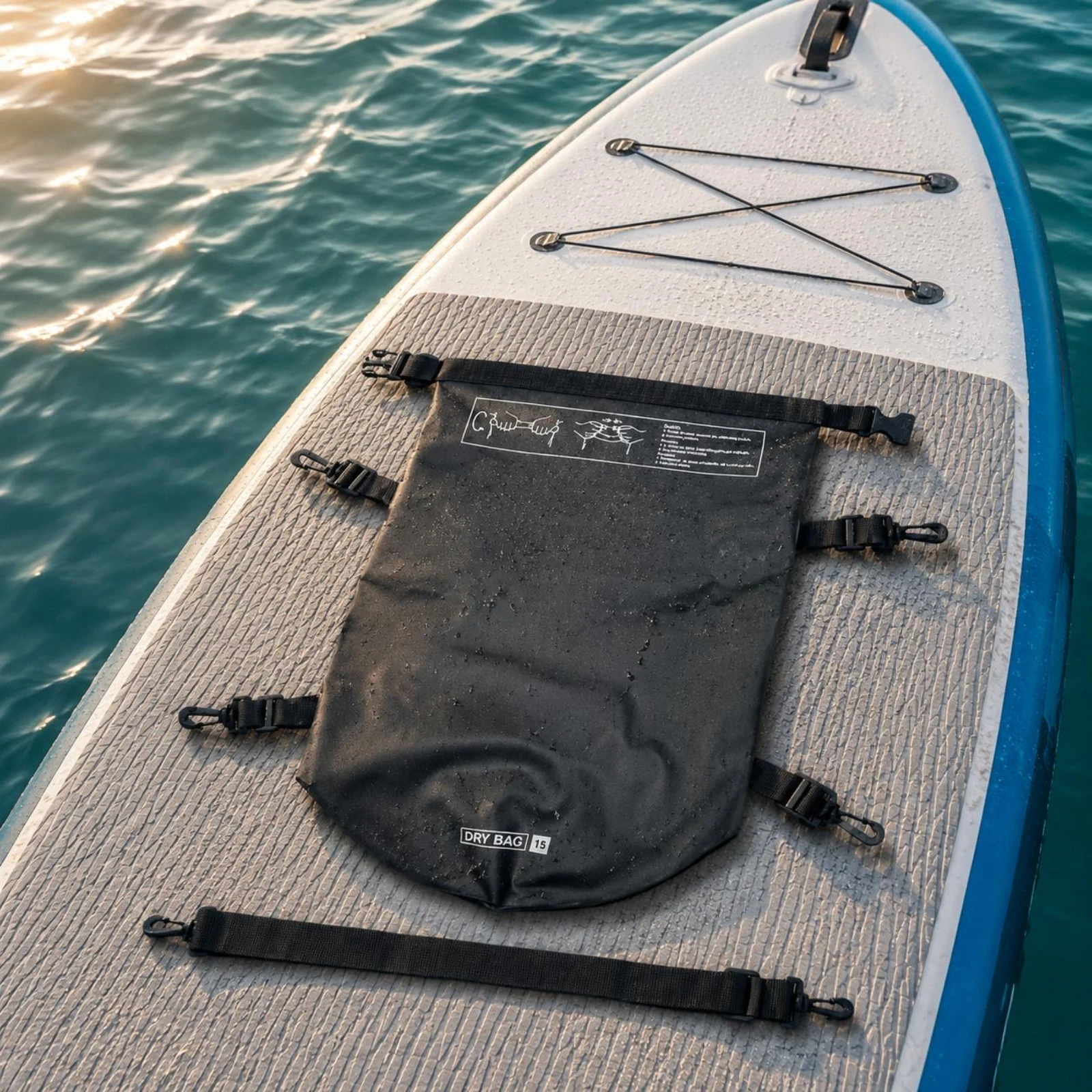 Waterproof Paddleboard Storage Bag Multi Functional Paddle Board Dry Bag Easy to Carry Puncture Proof for Ocean, Lake
