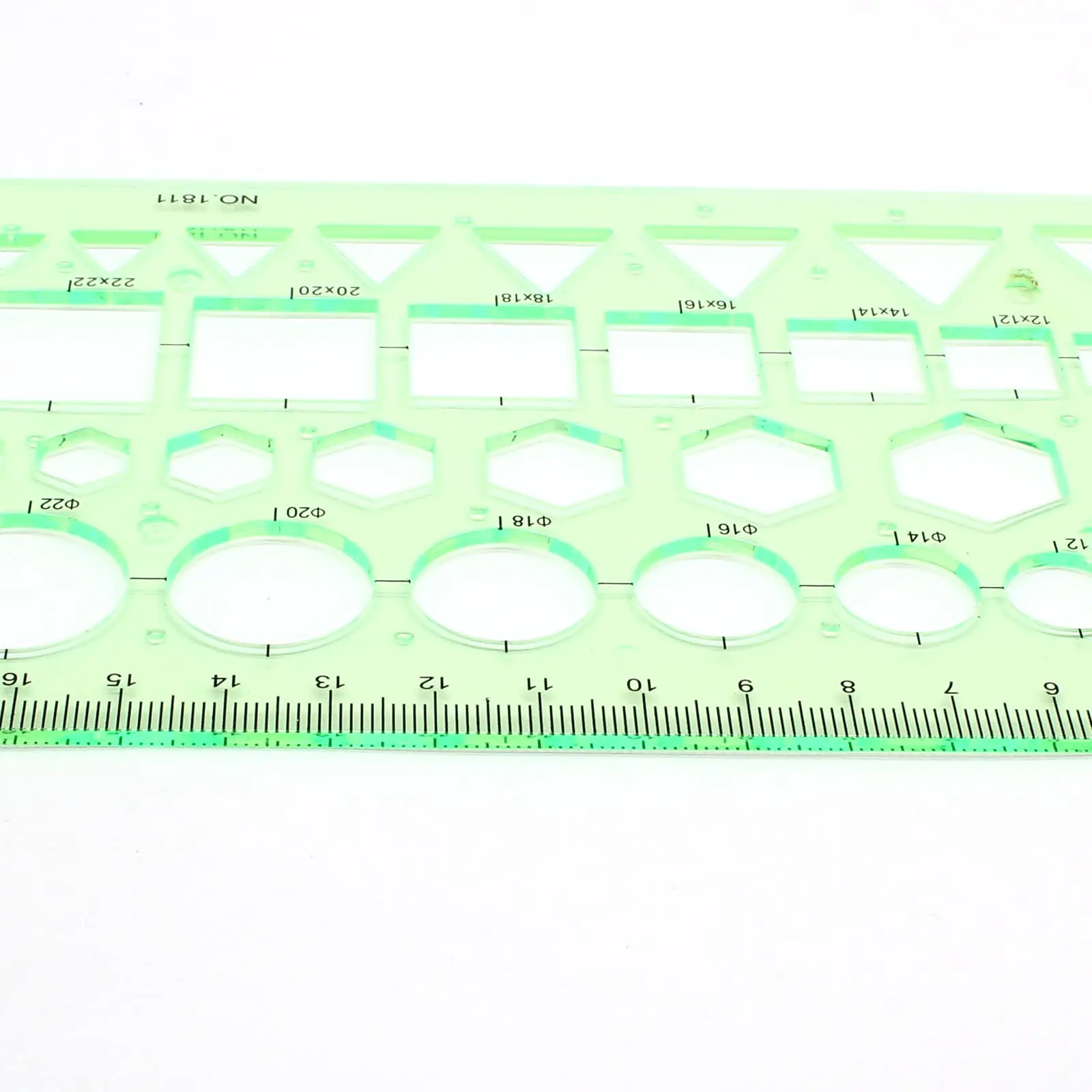 1PC round template measuring geometry template for offices and schools, building templates, drawings, etc.