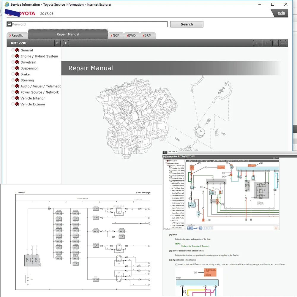 ECU Repair  GISC Workshop Manual Service Information Tool  Auto Repair ECU Electrical Wiring Diagram All Data Software