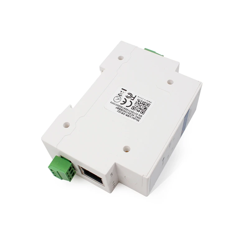 Porta serial para conversor Ethernet, dispositivo IOT do servidor, USR-DR302, suporte Modbus, trilho DIN, RS485