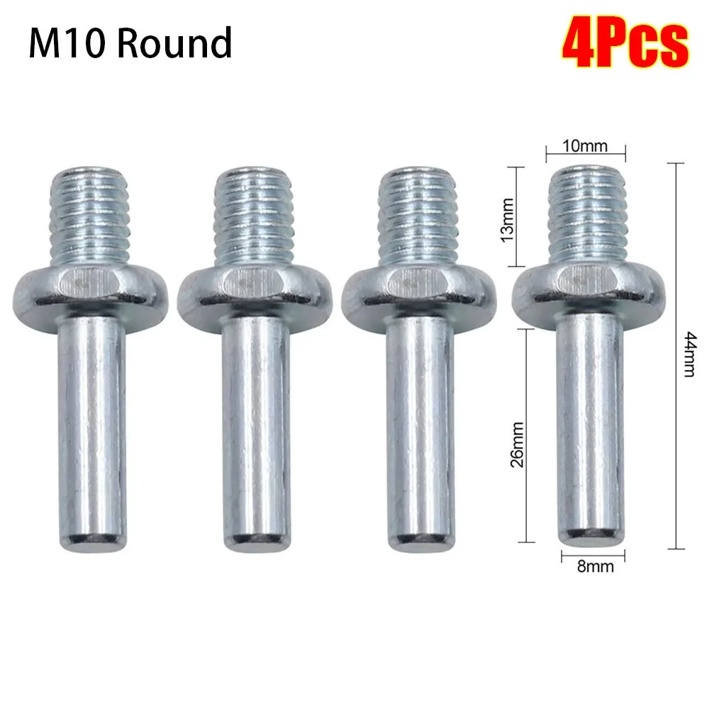 

4Pcs Power Tools Accessories Conversion Lever Polishing Wheel Hex Shank Conversion Rod Hand Electric Drill Polisher