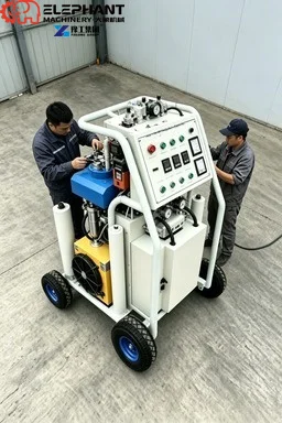 Polyurea Spraying Machine Portable Spraying Device for Cold Storage Wall Insulation