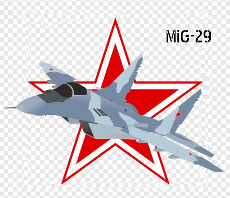 Russian Aerospace Force MiG-29 Fulcrum Fighter T-Shirt 100% Cotton O-Neck Summer Short Sleeve Casual Mens T-shirt Size S-3XL