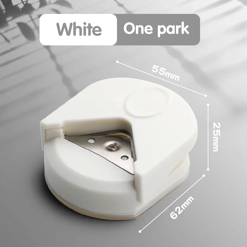 1/2 Pcs Card Rounded Cutter Corner Rounder Paper Portable Hole Trimmer Angle Border Punch Photo Scrapbook Office Craft HandTool
