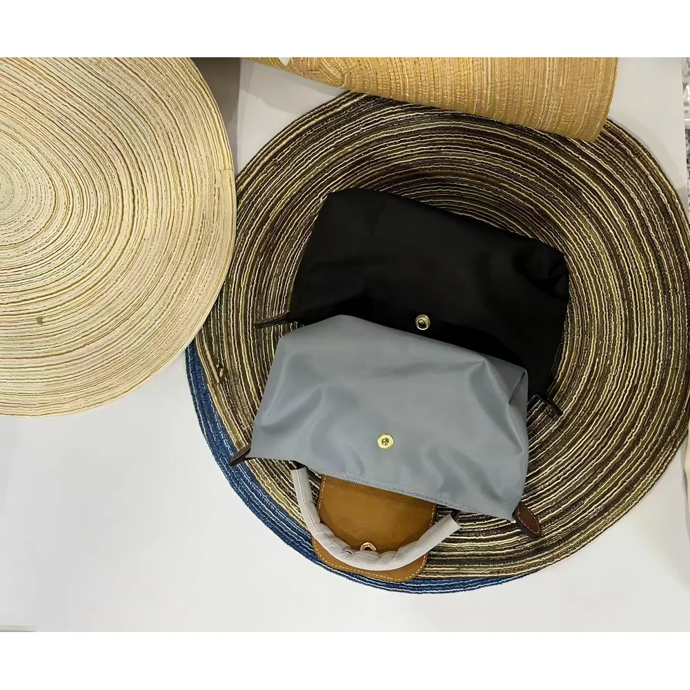 Bolsa crossbody portátil sem furos, bolsa retrô clássica, bolsa feminina, bolsa de ombro, mini bolsa de nylon