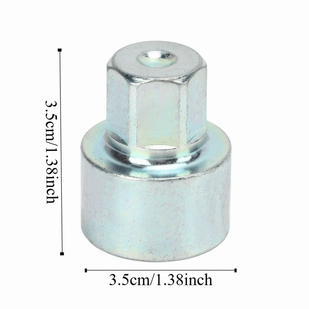 Sturdy Metal Wheel Lock Key Anti Deformation Rustproof Anti Theft Lugnut Socket High Strength Wheel Lock Lug Nut Car Replacement