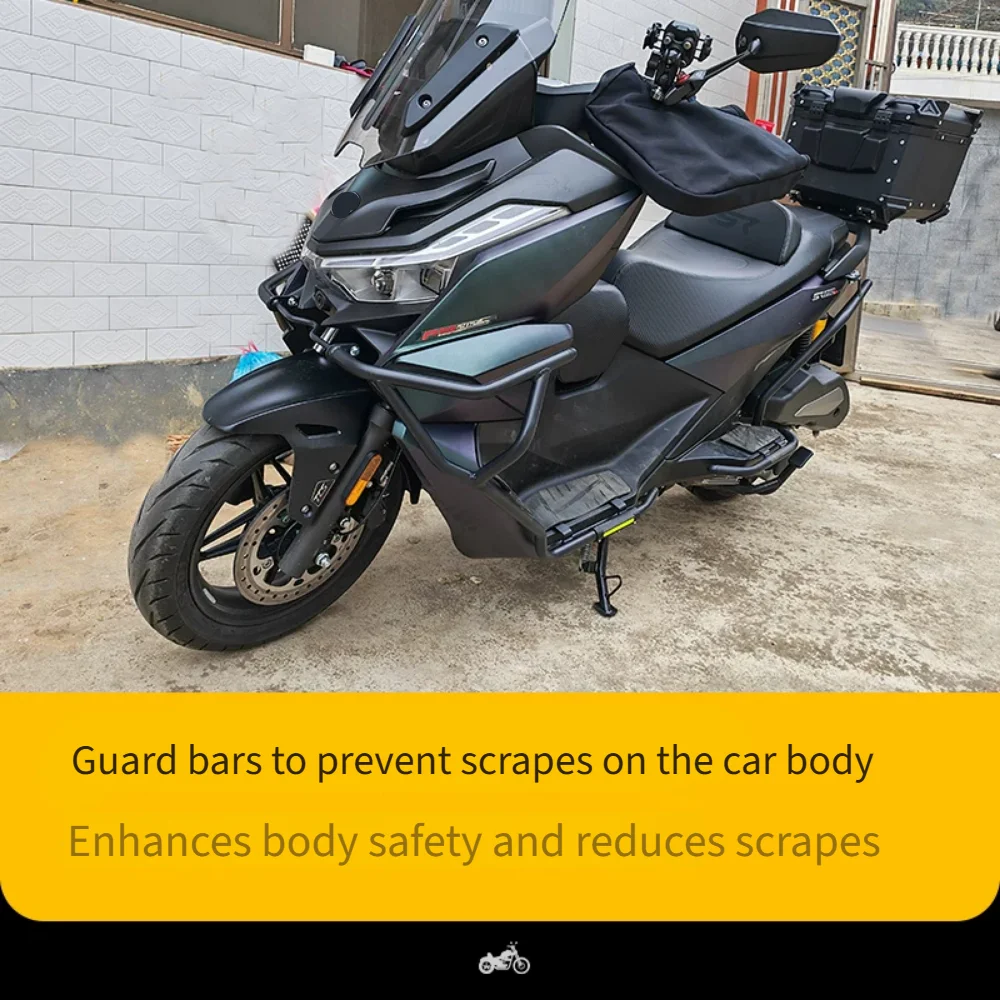 Motorcycle Quick Release Top Luggage Storage Box For Voge SR250GT Scooter ABS Waterproof Helmet Container Motorbike Modification