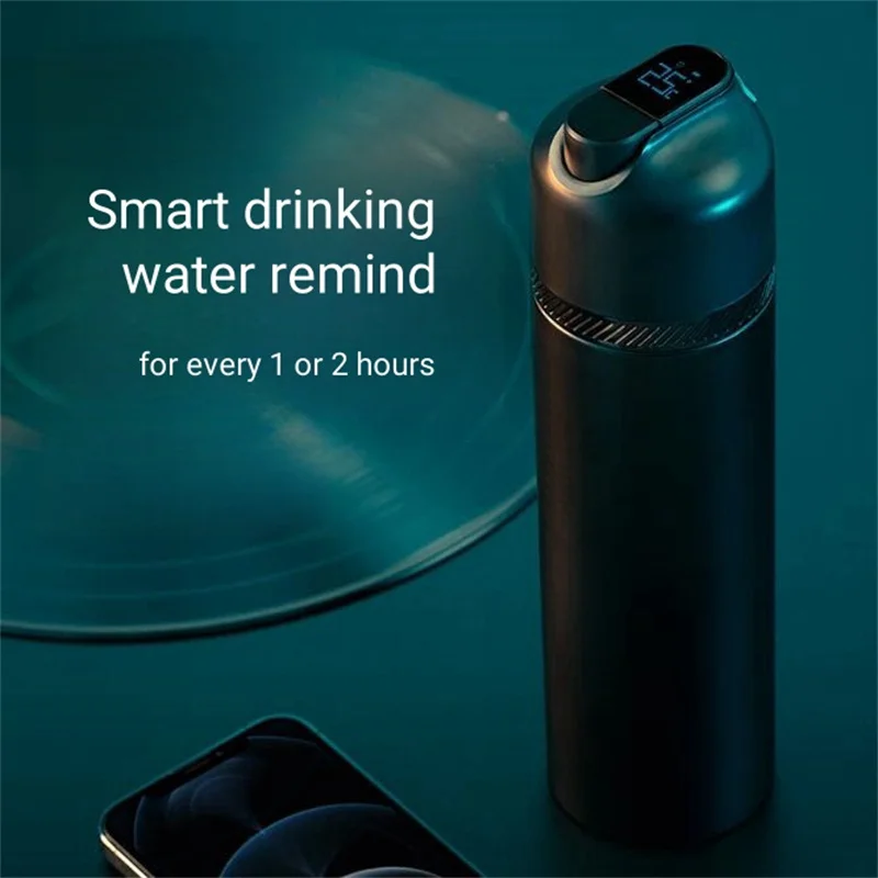 Original Smart Digital Thermal Bottle Usb With Temperature Display Drinking Remind Hot Cold Non Spill Stainless Steel 316