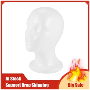 Wig Head Headquake, Hairstyle Support, White Wig Foam Head 10 Main Women's Mannequin Sales - №6