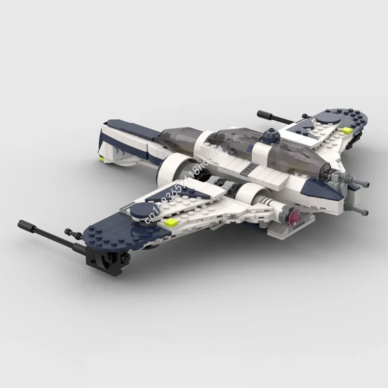 610 stücke Moc Star Battle "Wolfpack" ARC-170 Starfighter Modell Bausteine Ziegel Diy Kreative Montage Pädagogisches Geschenk