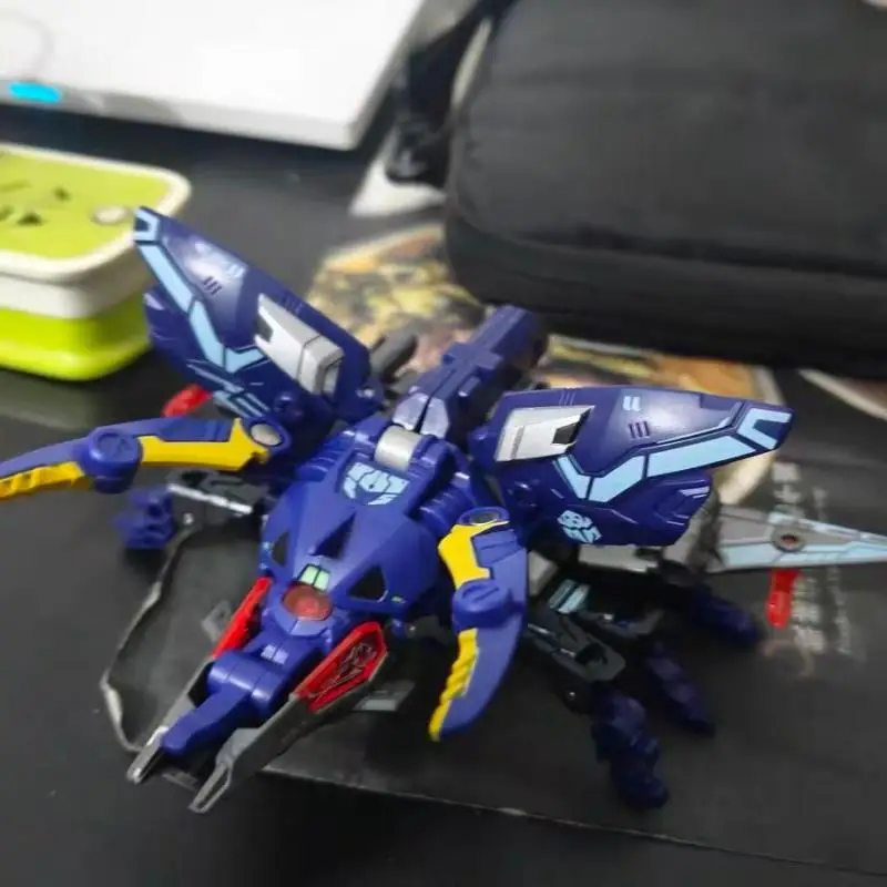 BEASTBOX 52TOYS Night Stalker Figura de Acción Transformable Mecha, Modelo Coleccionable de Moda, Juguete de 13cm para Aficionados y Coleccionistas