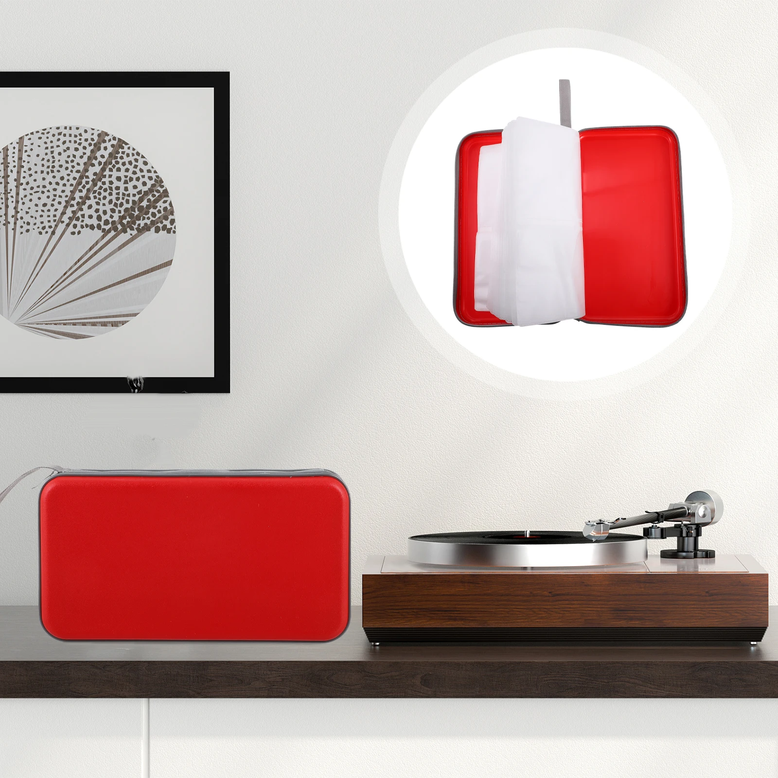 

Cd Booklet Binder Dvd Case Cd Holder Storage Organizer Zipper Media Case For Dvds Dustproof Portable Pvc