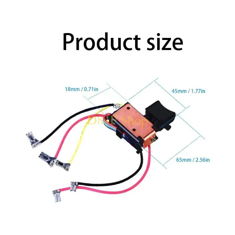 

D84F Unique Switches Replacement Accessory For Electric Drills In Various Application