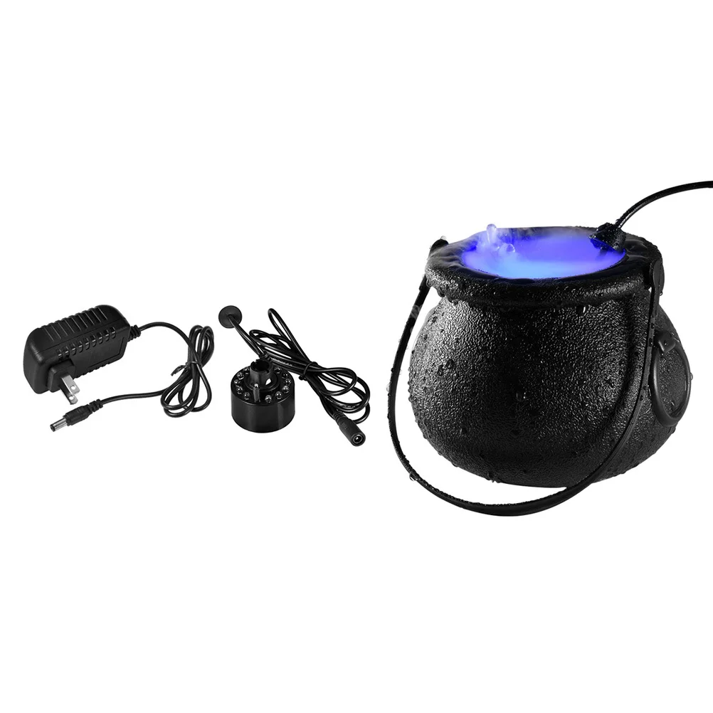 Mist Maker Mistlamp Afneembare Waterdichte Kleur Veranderende Halloween Rookmachine Party Prop Waterfontein Rookmachine Eu Plug