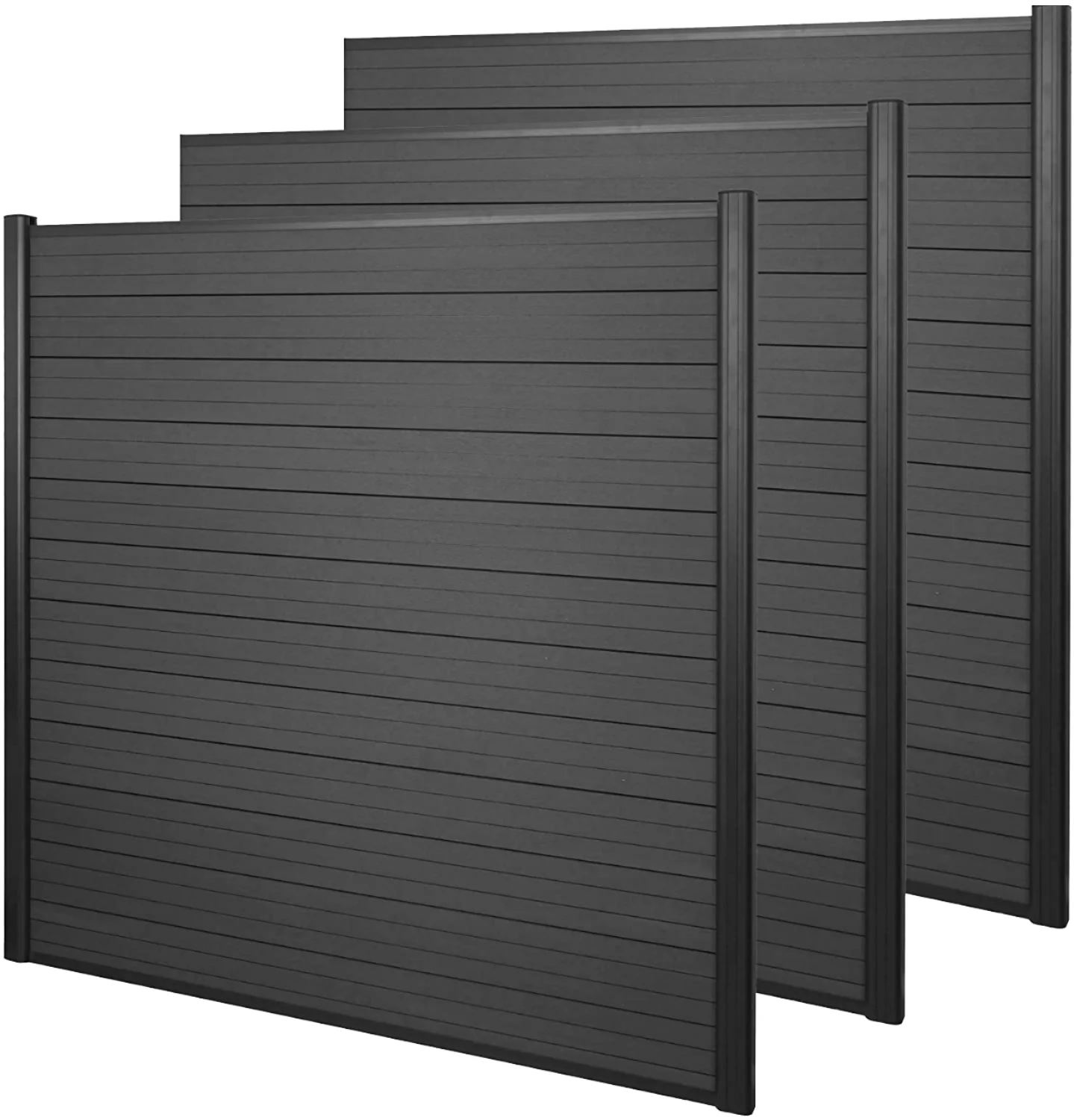 

Aluminum Fence, Powder Coated, Privacy Panel, Waterproof Anti-Rust, Outdoor Garden Fence, Easy Assembly Custom Color