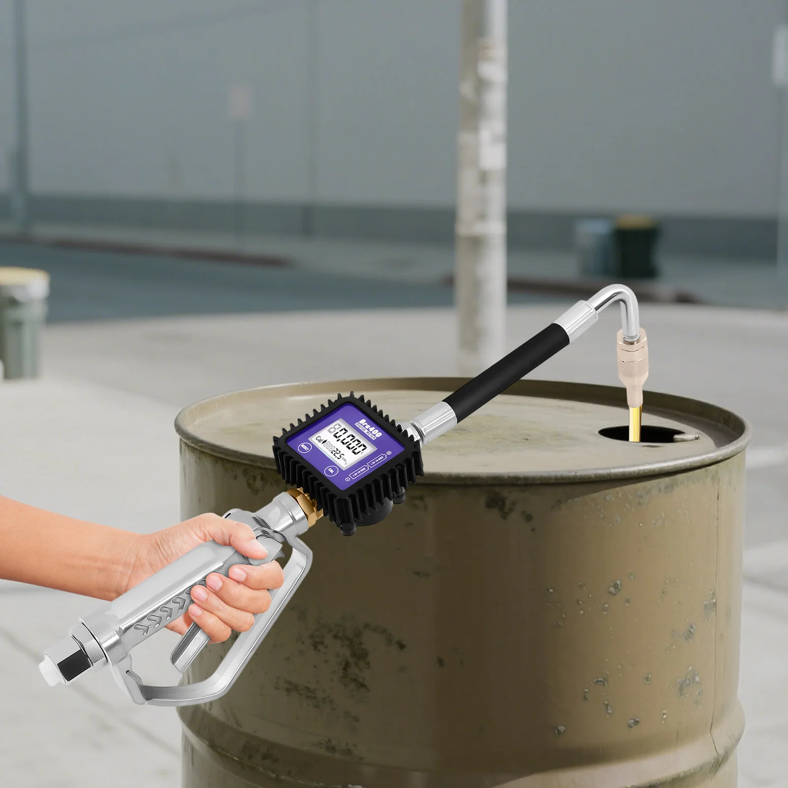 

Digital Electronic Oil Metering Gun Oil Control Valve Meter Nozzle Pneumatic Oil Gun